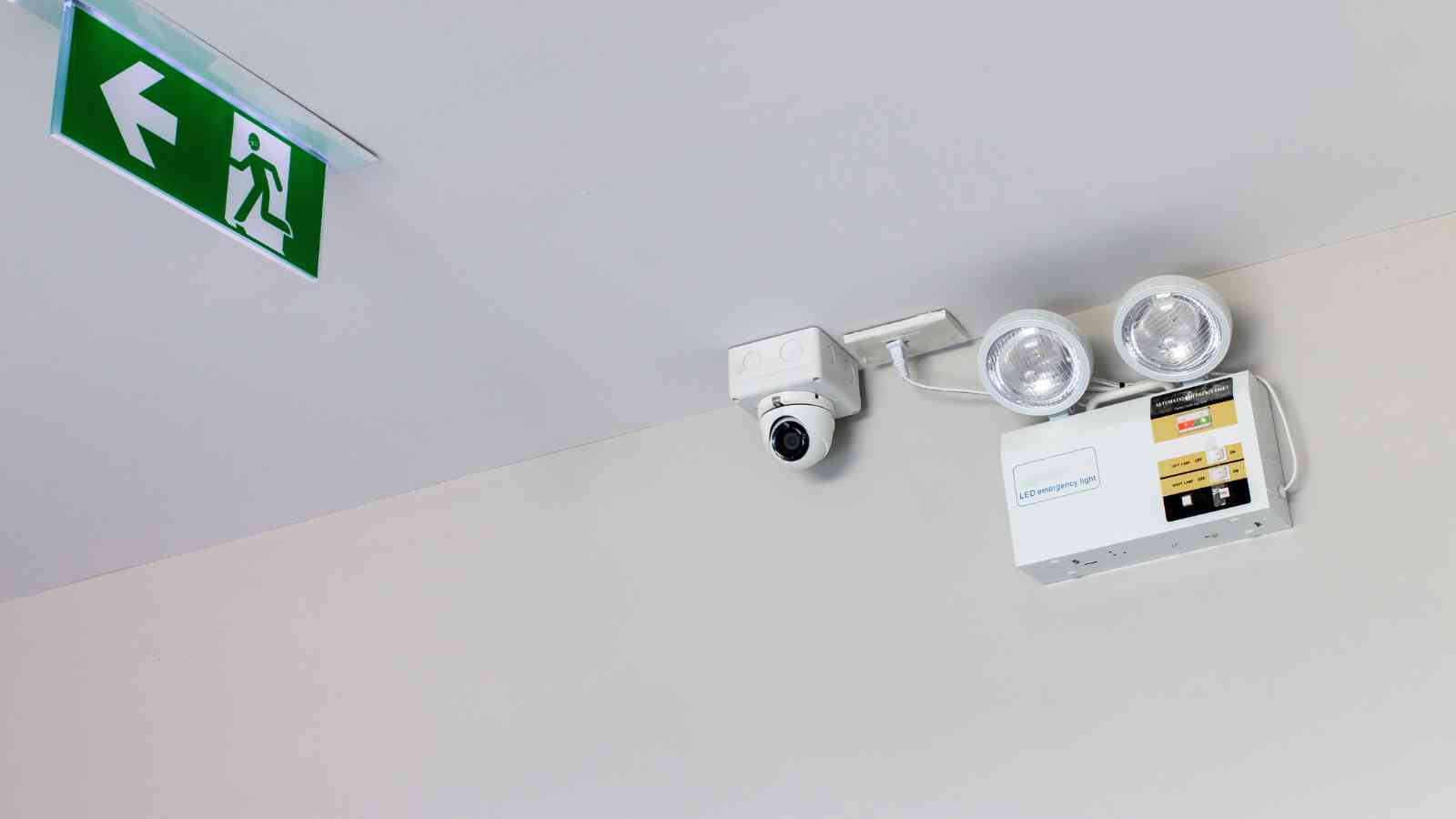 Emergency lighting system installation and testing