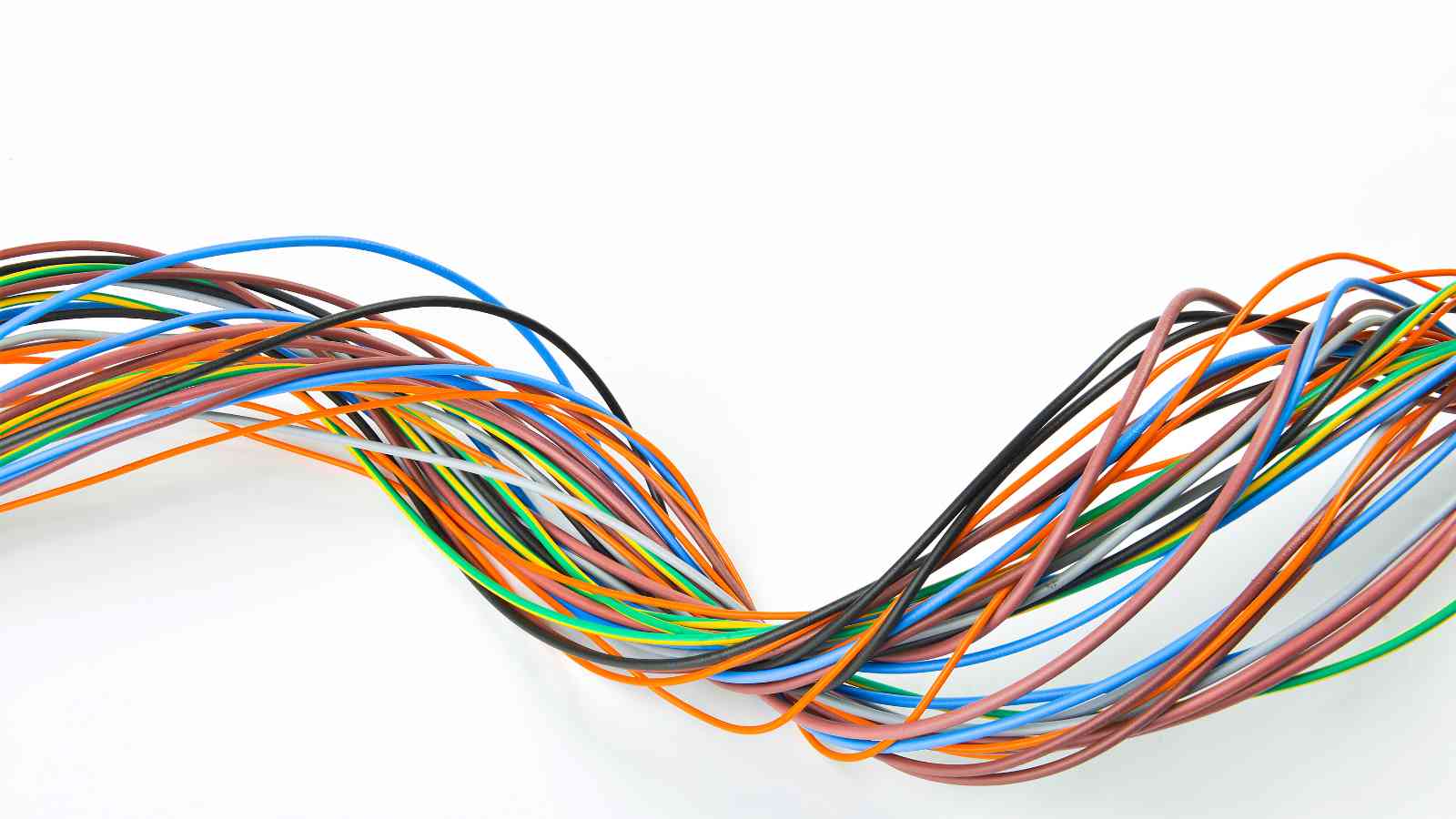 Electrical installation work involving cabling and protective devices